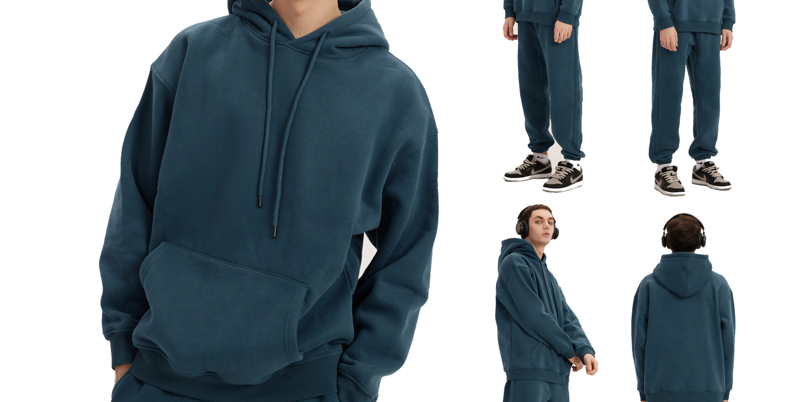 Polyester Pullover Hoodie for Autumn