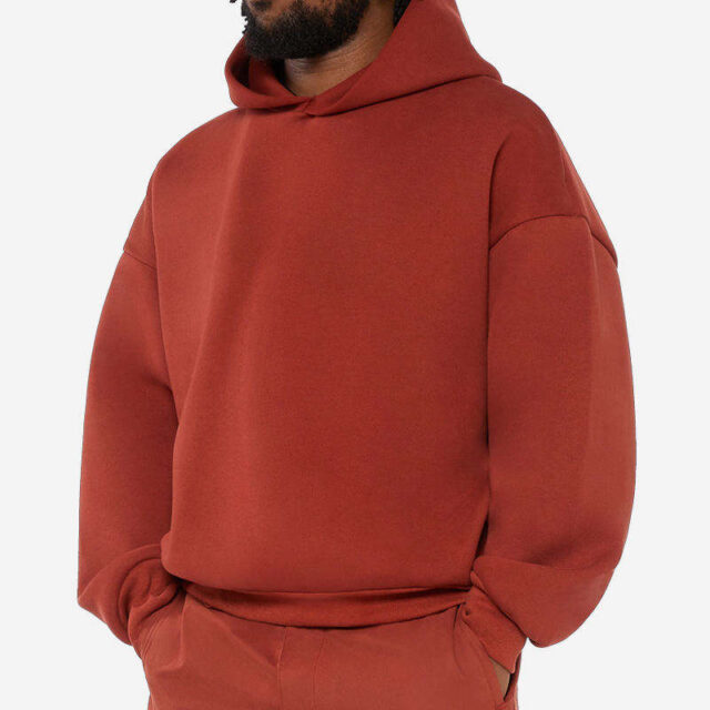Luxury Oversized Boxy Pullover Hoodie