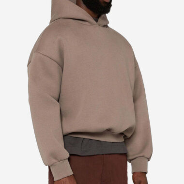 Luxury Oversized Boxy Pullover Hoodie