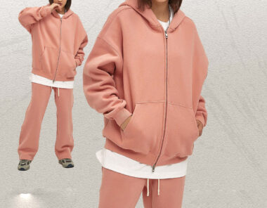 Wholesale Custom Zip Hoodie Sweatpants Set