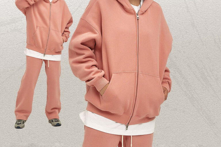 Wholesale Custom Zip Hoodie Sweatpants Set