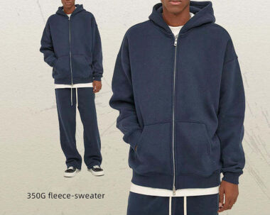 Wholesale Custom Zip Hoodie Sweatpants Set