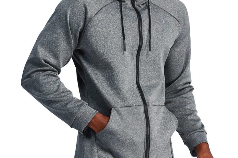 Full-Zip Training Fitness Sports Hoodie