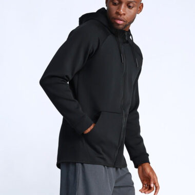 Full-Zip Training Fitness Sports Hoodie